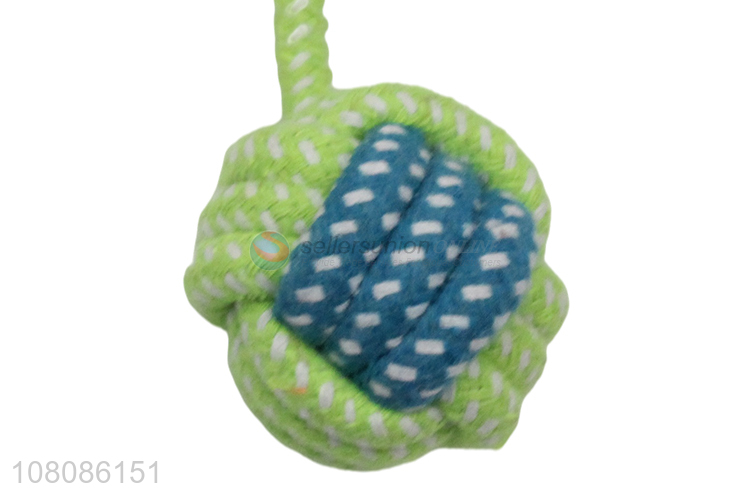Latest products cotton rope chew training pets toys