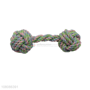 Factory supply colourful pets training chew toys for cleaning
