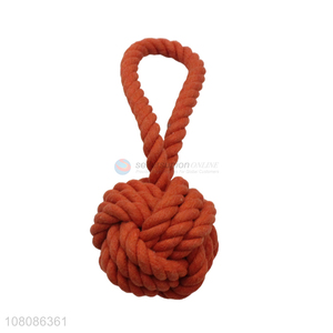 Most popular cotton rope soft chew toys for pets