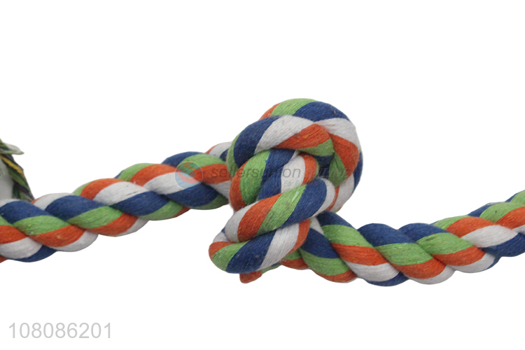 Top selling cotton rope pets dogs chew interactive toys