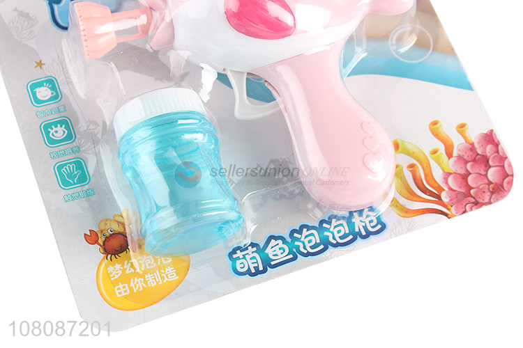 Cartoon Dolphin Inertial Bubble Gun Bubble Blowing Toy