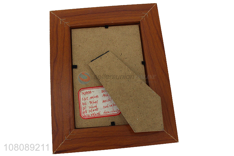 Custom Rectangle Wooden Photo Frame With Good Quality