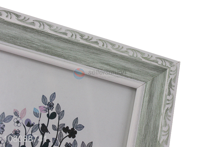 Fashion Home Decorative Rectangle Photo Frame With Back Stander