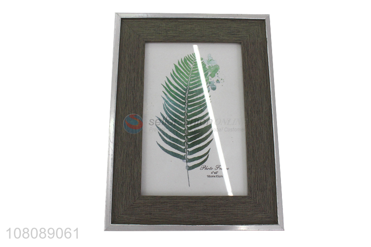 Simple Style Plastic Picture Frame Decorative Photo Frame