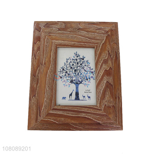 Wholesale Decorative Picture Frame Wooden Photo Frame