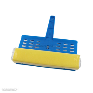 Hot selling blue household plastic window squeegee