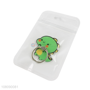 Factory price cartoon dinosaur finger ring holder for Phone