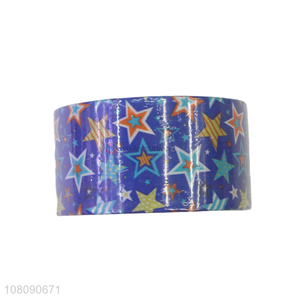 Yiwu factory star pattern decorative adhesive tape for packing