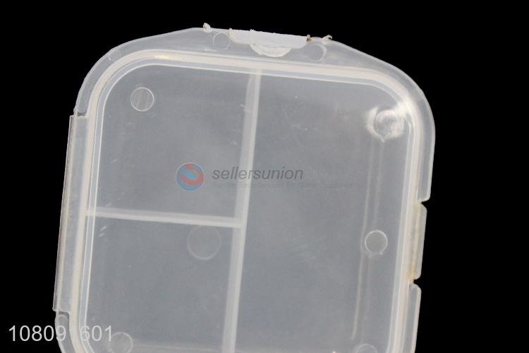 Good quality plastic double layer pill case medicine box