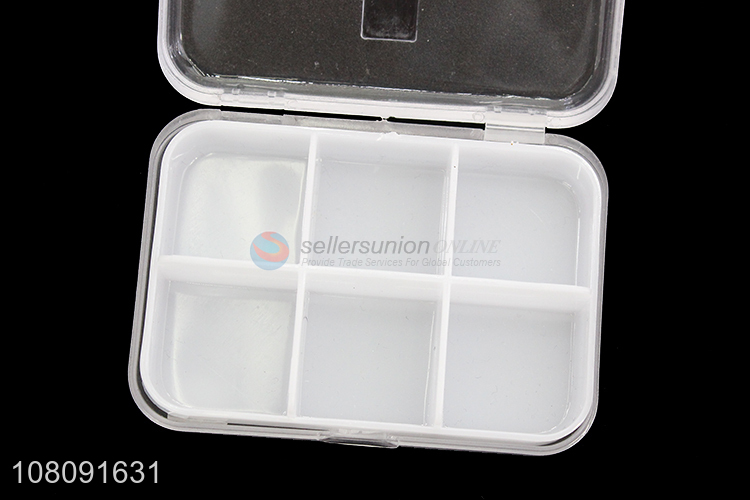 Factory supply plastic travel pill storage case for sale