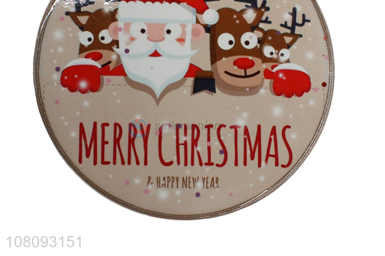 New product ceramic Christmas coster cork placemat tablemat wholesale