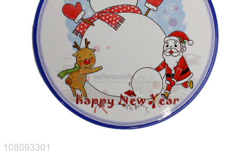 New hot sale Christmas ceramic coffee coaster Christmas cork cup mat