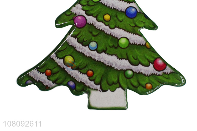 Recent desgin water-absorbent Christmas ceramic cork coaster tablemat
