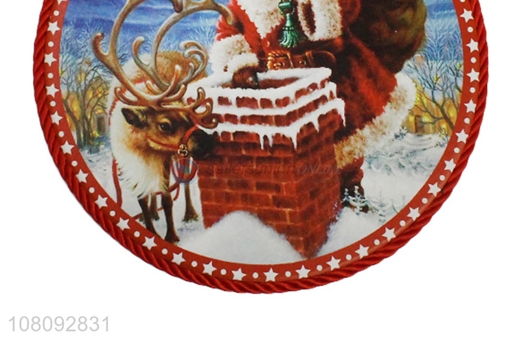 Recent desgin Christmas ceramic coaster cup mat household pot holder