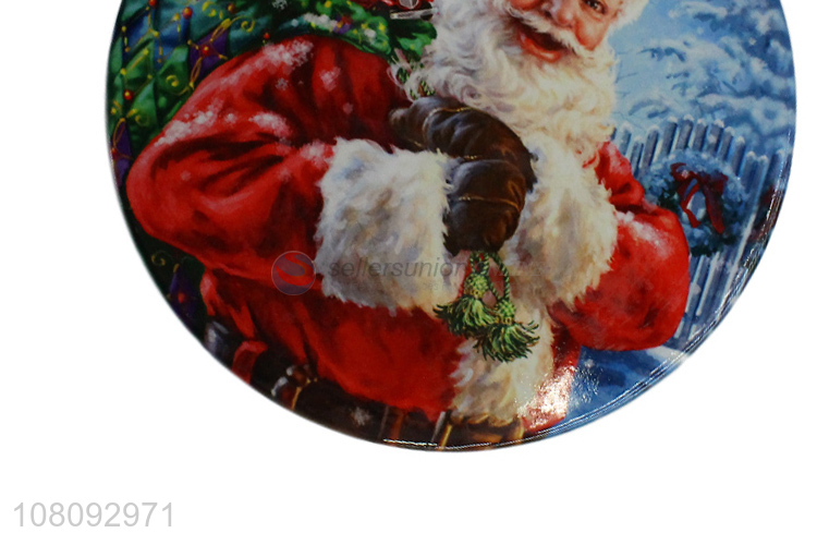 New hot sale dual-use insulated Christmas ceramic cork drinks coaster