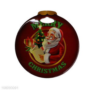 High quality ceramic Christmas cup coaster ceramic Christmas <em>tablemat</em>