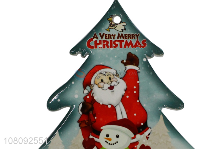 Low price ceramic Christmas coster cork placemat dinning tablemat