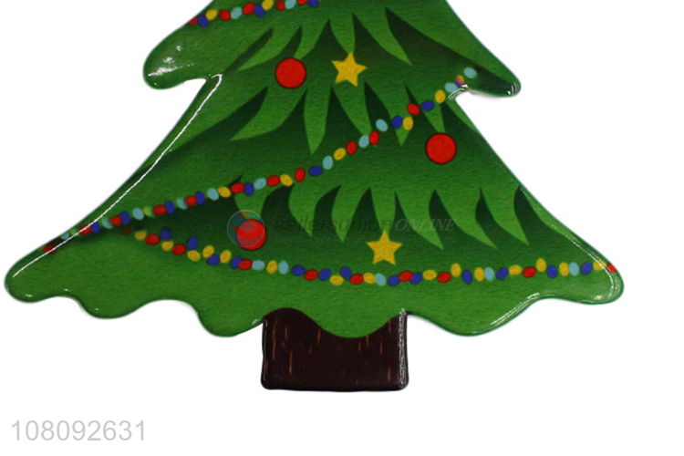 Best selling Christmas ceramic coaster drinks coffee coaster for gifts