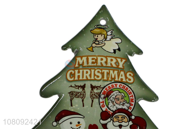 New hot sale ceramic Christmas cosaters quick-drying cork cup mats