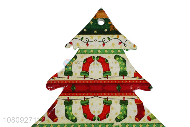 New product Christmas ceramic drinks coffee coaster ceramic pot holder