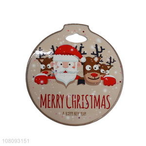 New product ceramic Christmas coaster cork placemat <em>tablemat</em> wholesale