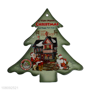 Best selling water-absorbent ceramic Christmas tree drinks <em>coasters</em>