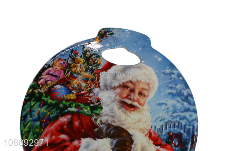 New hot sale dual-use insulated Christmas ceramic cork drinks coaster