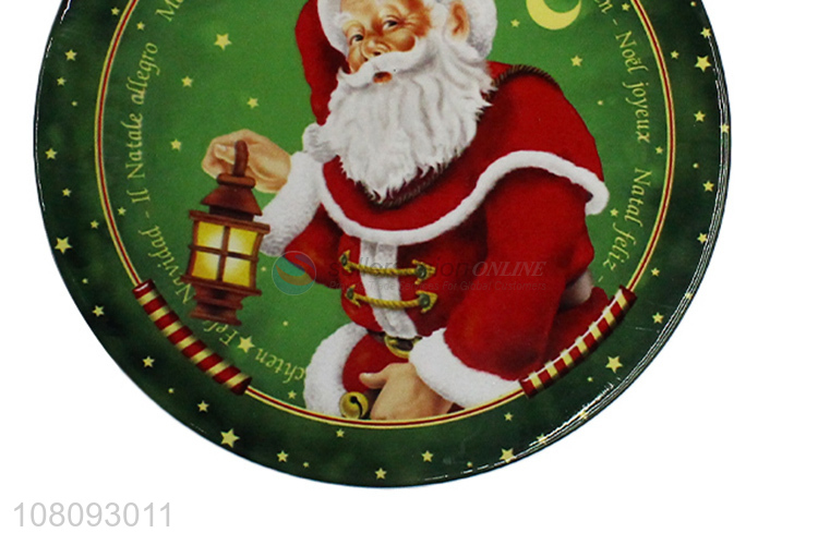 Factory supply water-absorbent Christmas ceramic coaster heat pad