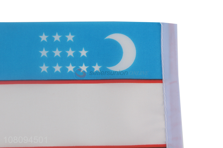 China market Uzbekistan country flag creative national flag