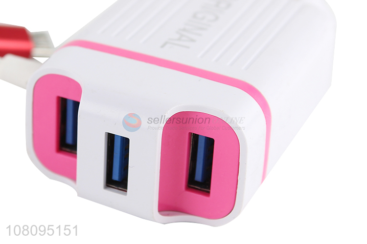 High Quality Quick Charge Charger With Three USB Port