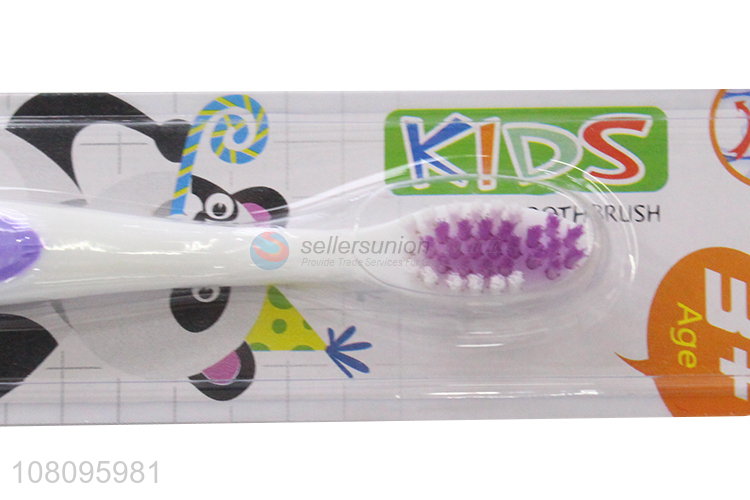 Factory direct sale cute soft comfortable toothbrush for children