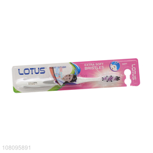 Factory supply extra soft adult toothbrush with top quality
