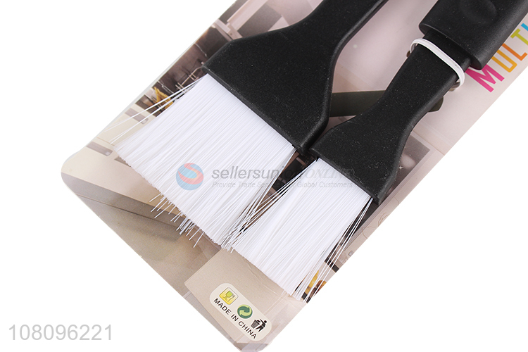 Yiwu Market Black Barbecue Brush Kitchen Baking Brush Set