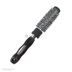 New arrival round home salon styling comb curling hairbrush wholesale
