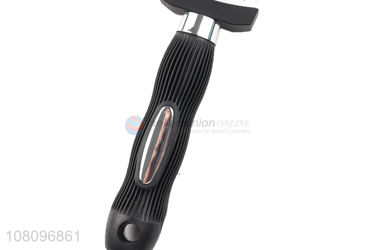 Hot selling gentlemen slicked-back hairstyle comb plastic hairbrush