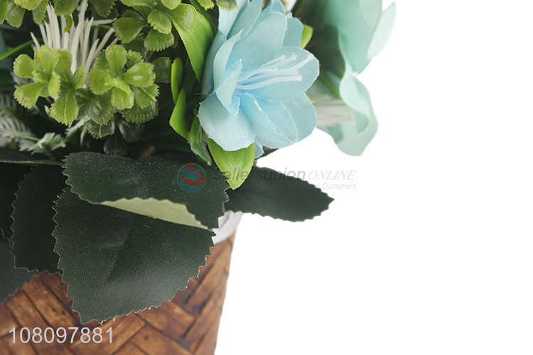 Popular Home Decoration Artificial Flower Simulation Potted Plant