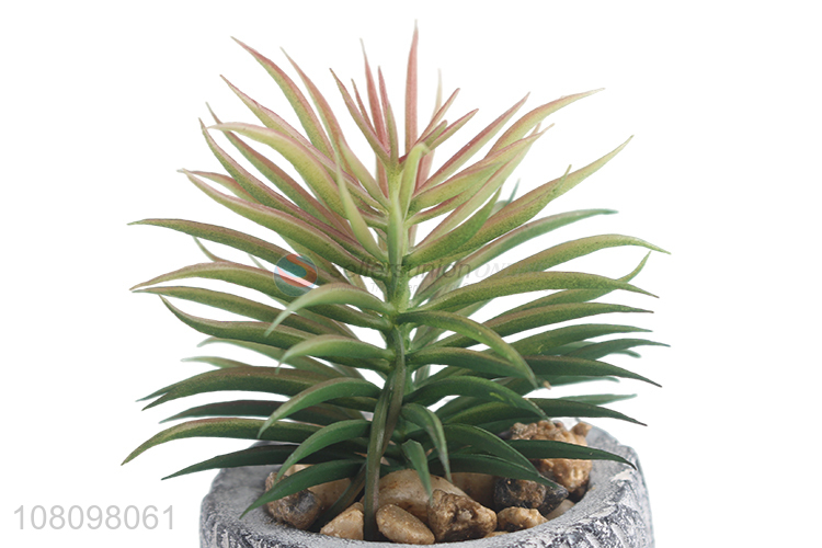 Good Sale Simulation Flower Pot Fashion Decorative Artificial Bonsai