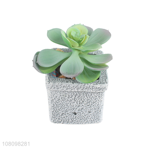Custom Resin Flower <em>Pot</em> Simulation Potted Plant Artificial <em>Bonsai</em>