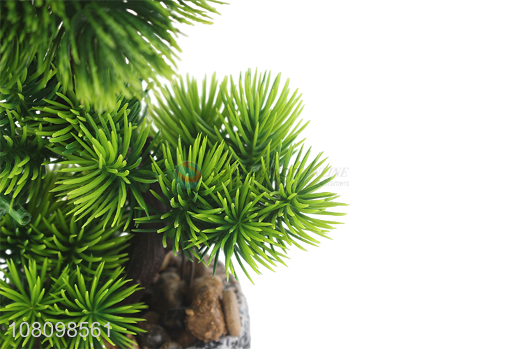 High Quality Simulation Flower Pot Desktop Simulation Bonsai