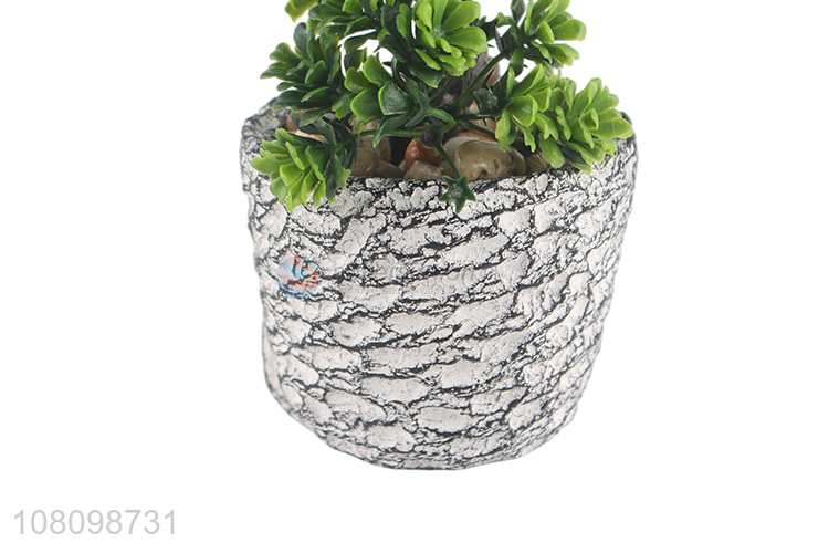 Wholesale Artificia Bonsai Decorative Simulation Potted Plant