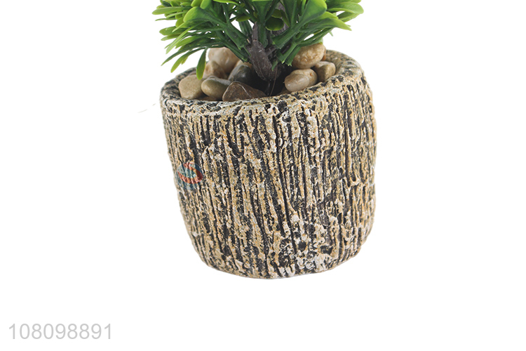 Popular Artificial Potted Plant Simulation Bonsai Tree Wholesale
