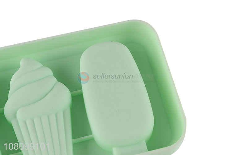 New Style Silicone Ice Cream Mold Popsicle Mold