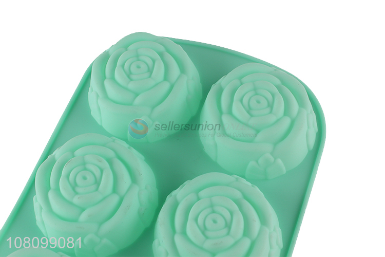 New Design Flower Shape Cake Mould Silicone Mold