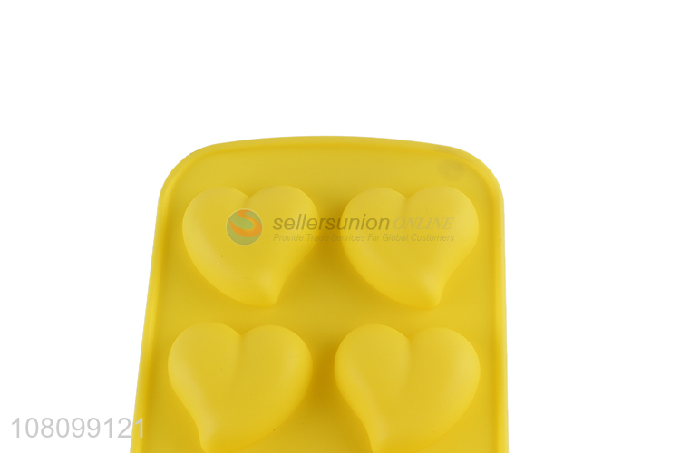 Best Selling Heart Shape Silicon Ice Cube Tray Ice Mold