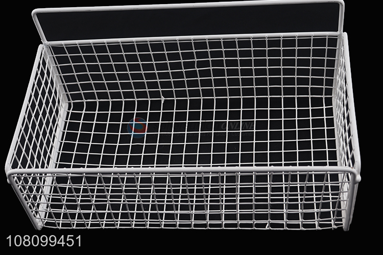 Factory supply multi-function iron wire wall hanging storage rack