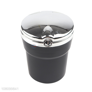 Hot selling smokeless detachable car ashtray with led light