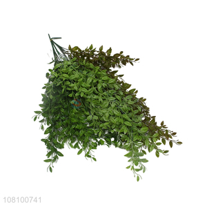 Cheap price <em>green</em> leaves simulation <em>plants</em> rattan for sale