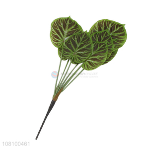 Factory wholesale <em>green</em> leaves simulation <em>plants</em> for decoration