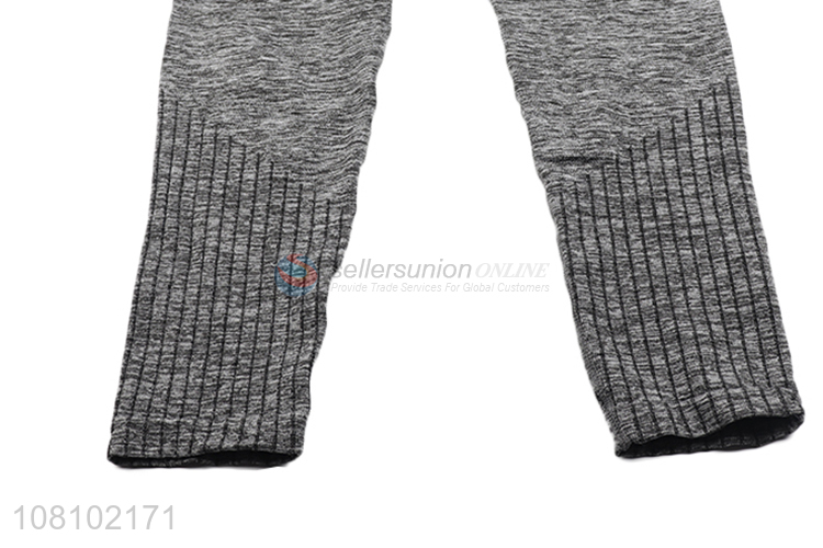 Hot products grey women fitness yoga sport pants for sale
