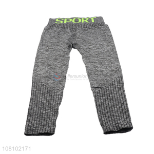 Hot products grey women fitness yoga sport pants for sale